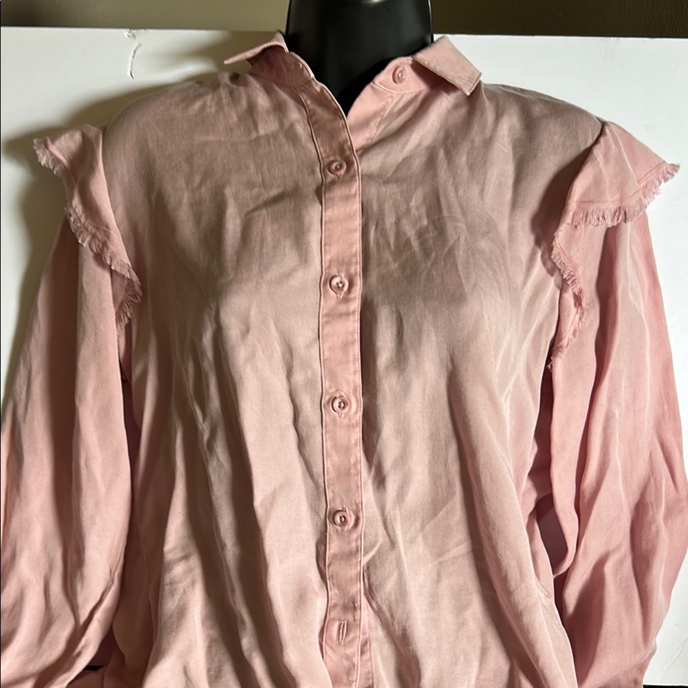Cloth & Stone Blush Pink Blouse